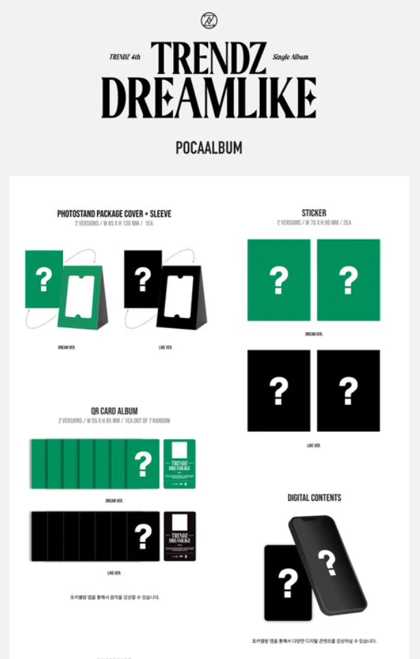 TRENDZ - DREAMLIKE (4TH SINGLE ALBUM) POCA ALBUM - Image 2