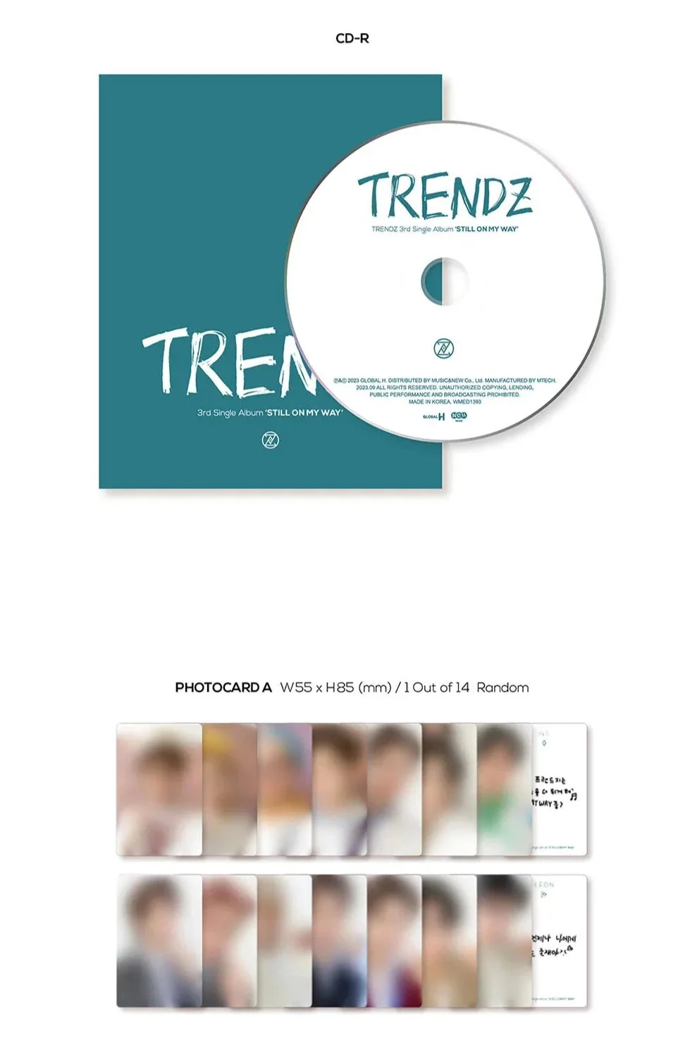 TRENDZ - STILL ON MY WAY (3RD SINGLE ALBUM) - Image 4
