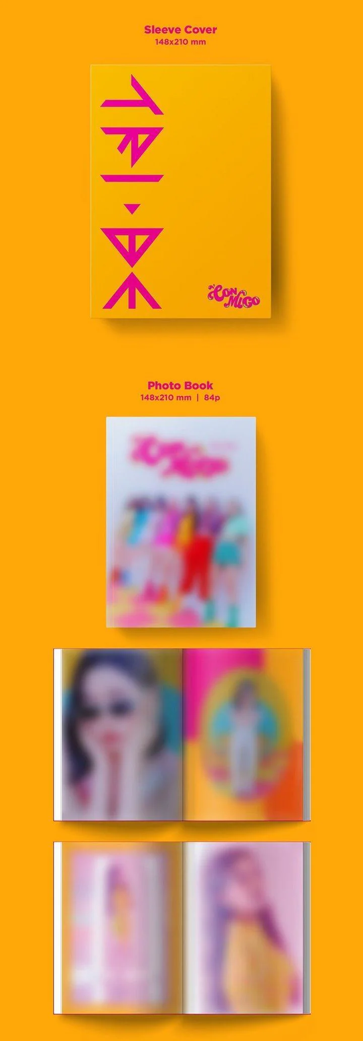 TRI.BE - 2nd Single Album [CONMIGO] - Image 2