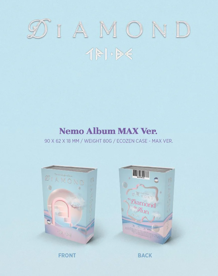 TRI.BE - DIAMOND (THE 4TH SINGLE ALBUM) NEMO ALBUM MAX VER. - Image 2