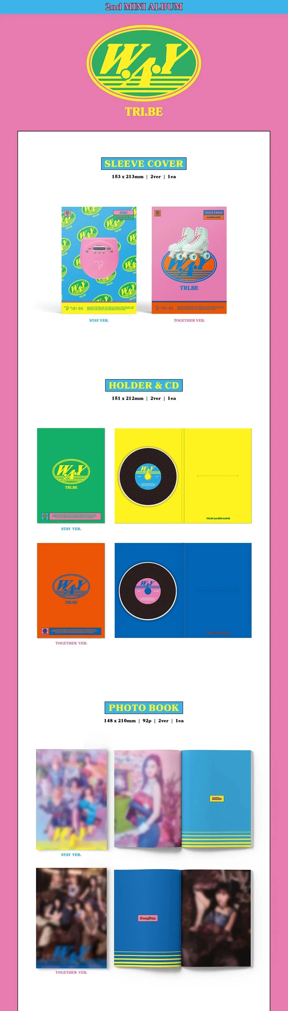 TRI.BE - W.A.Y (2ND MINI ALBUM) - Image 2