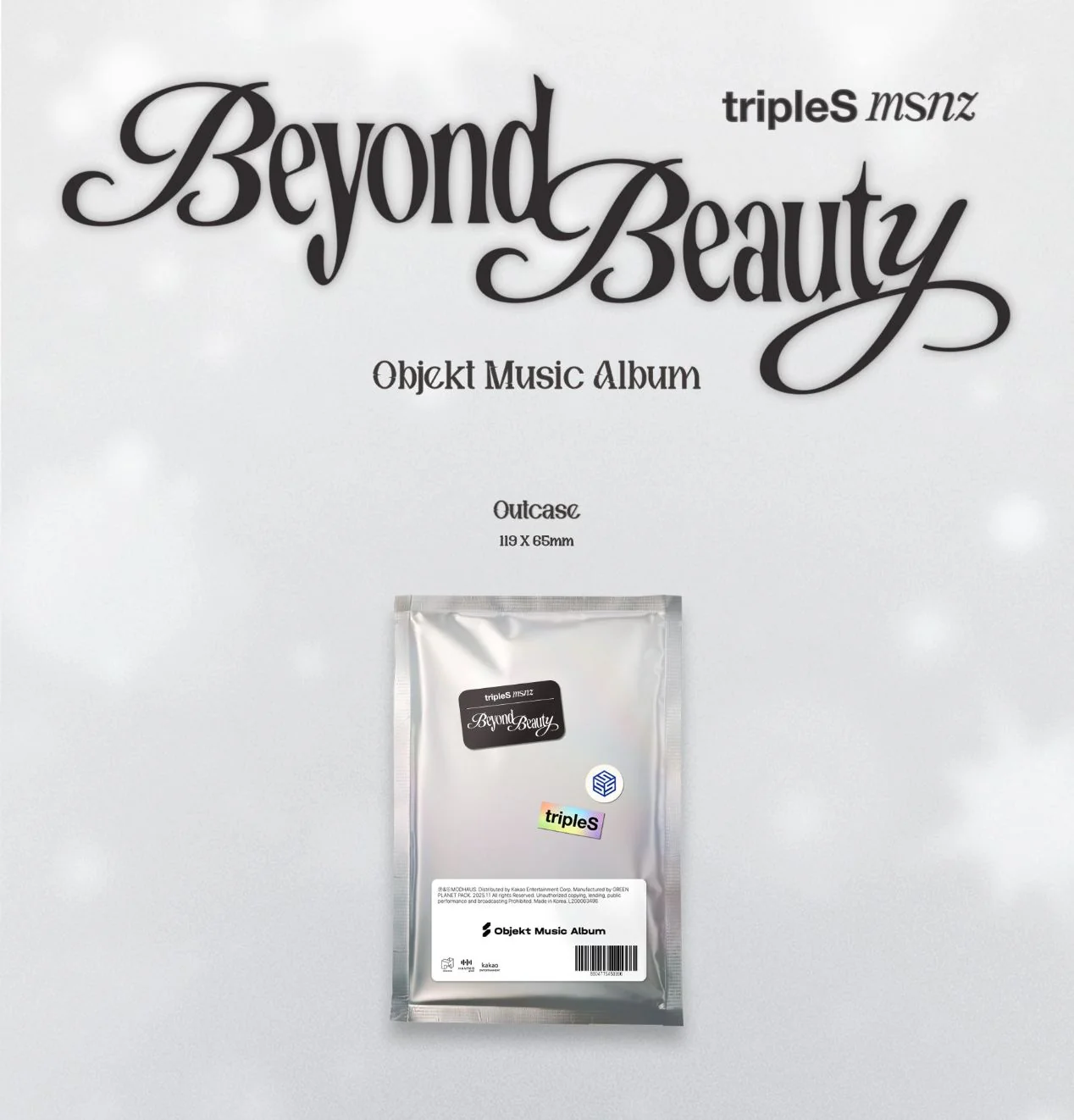 TRIPLE S MSNZ - BEYOND BEAUTY (OBJEKT MUSIC ALBUM) - Image 2