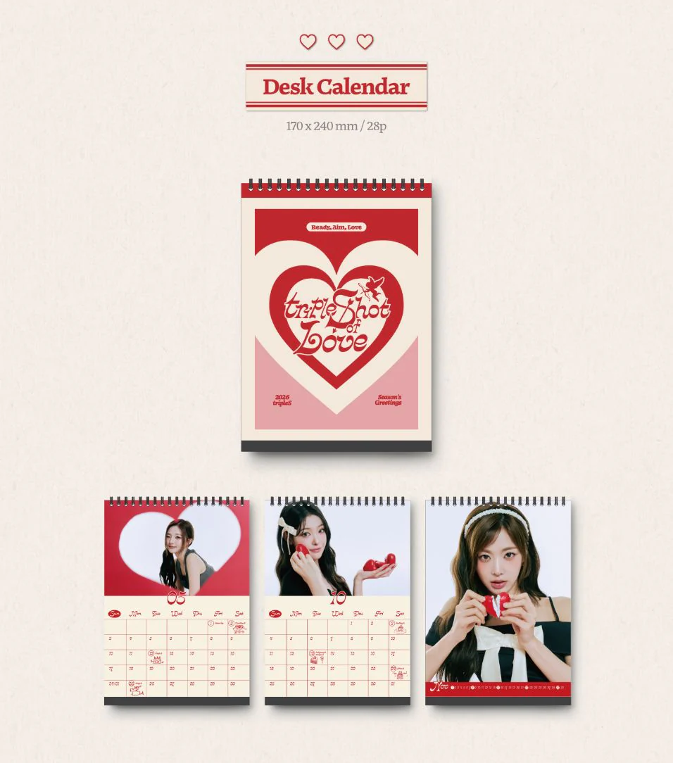 TRIPLES - 2026 SEASON'S GREETINGS (TRIPLESHOT OF LOVE) + Extra Photocards - Image 6