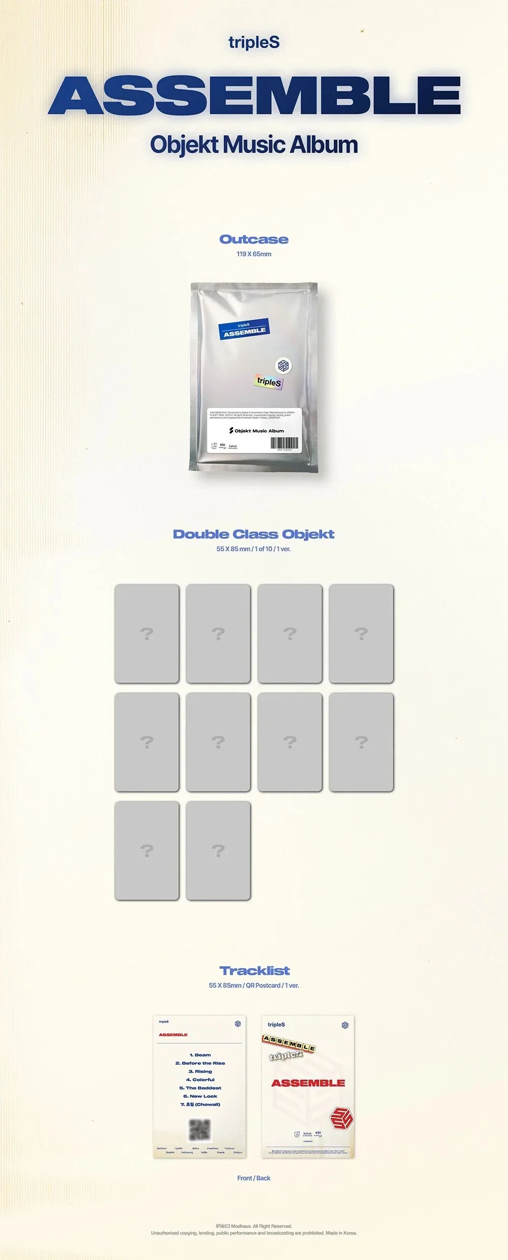 TRIPLES - ASSEMBLE (OBJEKT MUSIC ALBUM) - Image 2