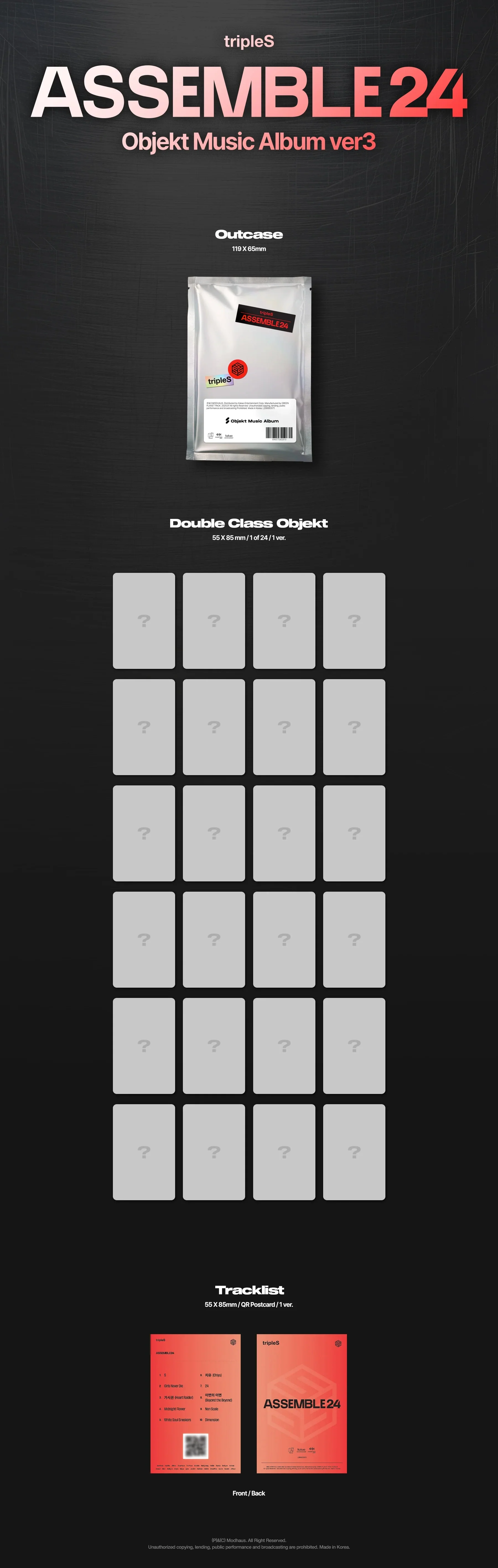 TRIPLES - ASSEMBLE24 (OBJEKT MUSIC ALBUM VER3) - Image 2