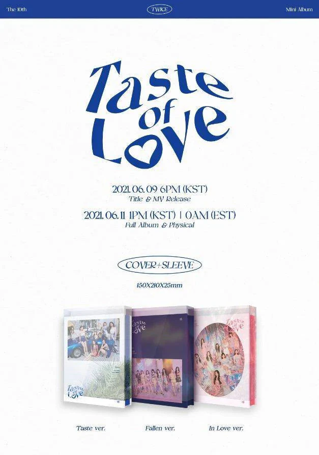 TWICE - 10th Mini [Taste of Love]