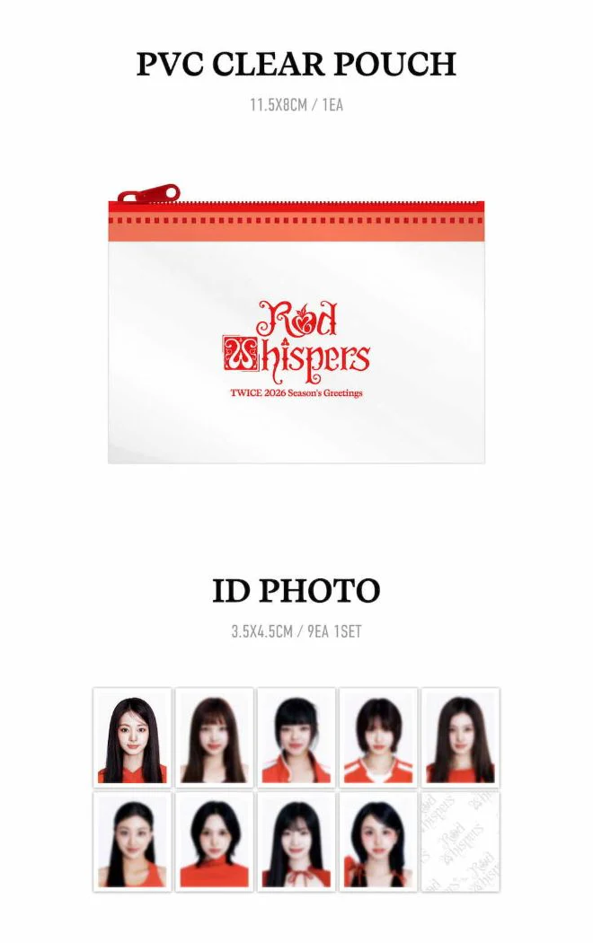 TWICE - 2026 SEASON'S GREETINGS (RED WHISPERS) - Image 8