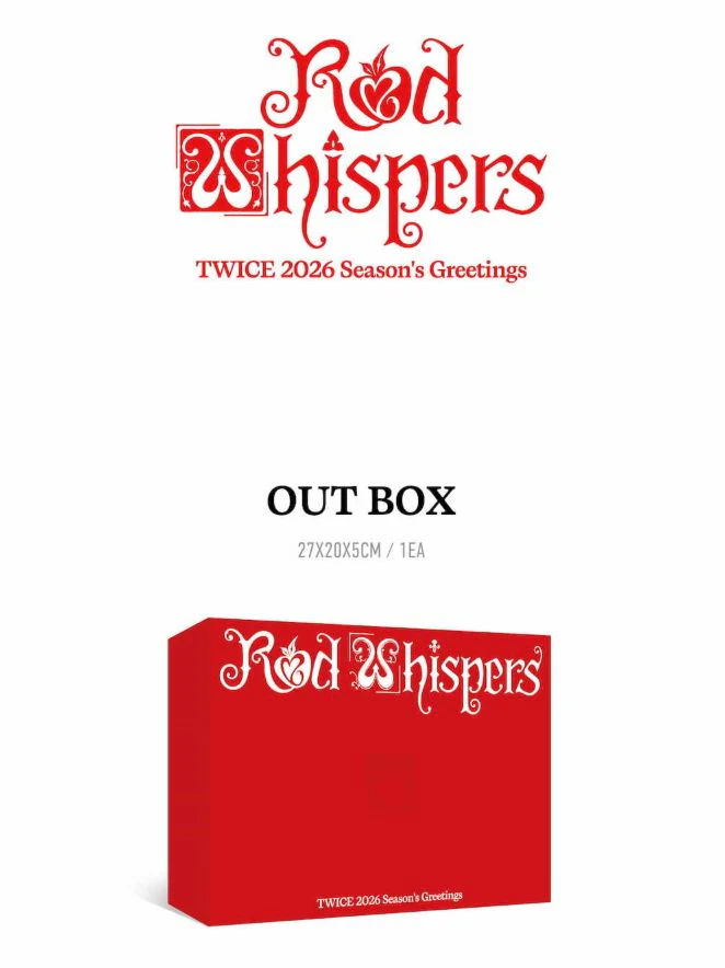 TWICE - 2026 SEASON'S GREETINGS (RED WHISPERS) + FANS SHOP Photocard Set - Image 3