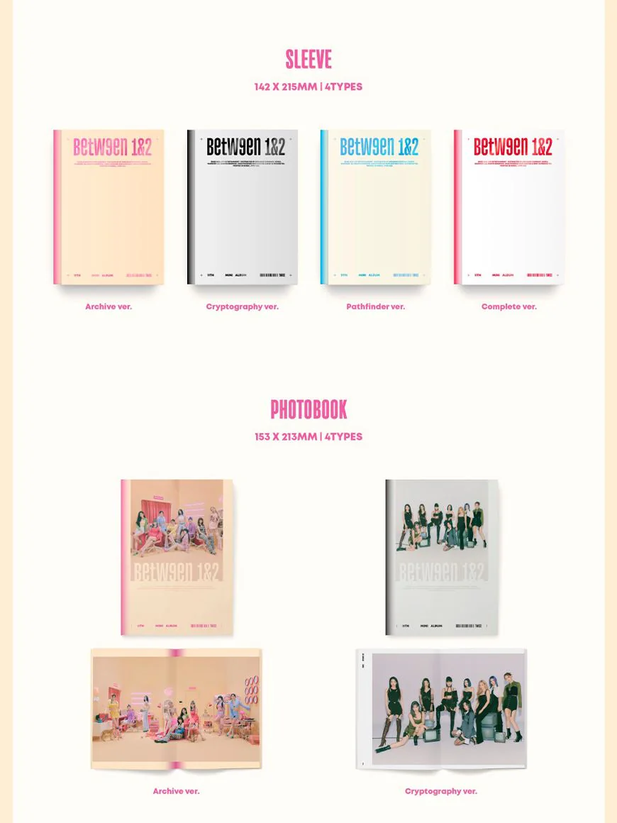 TWICE - BETWEEN 1&2 (11TH MINI ALBUM) - Image 3