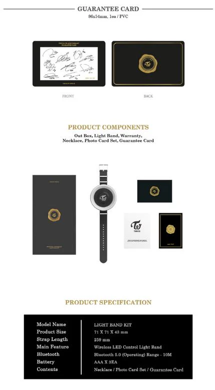TWICE - LIGHT BAND KIT - Image 4