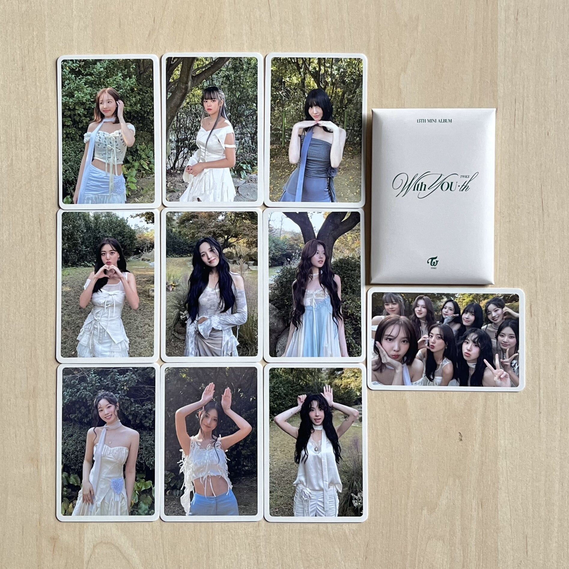 TWICE - WITH YOU-TH (13TH MINI ALBUM) - POB Photocard Set - Image 2