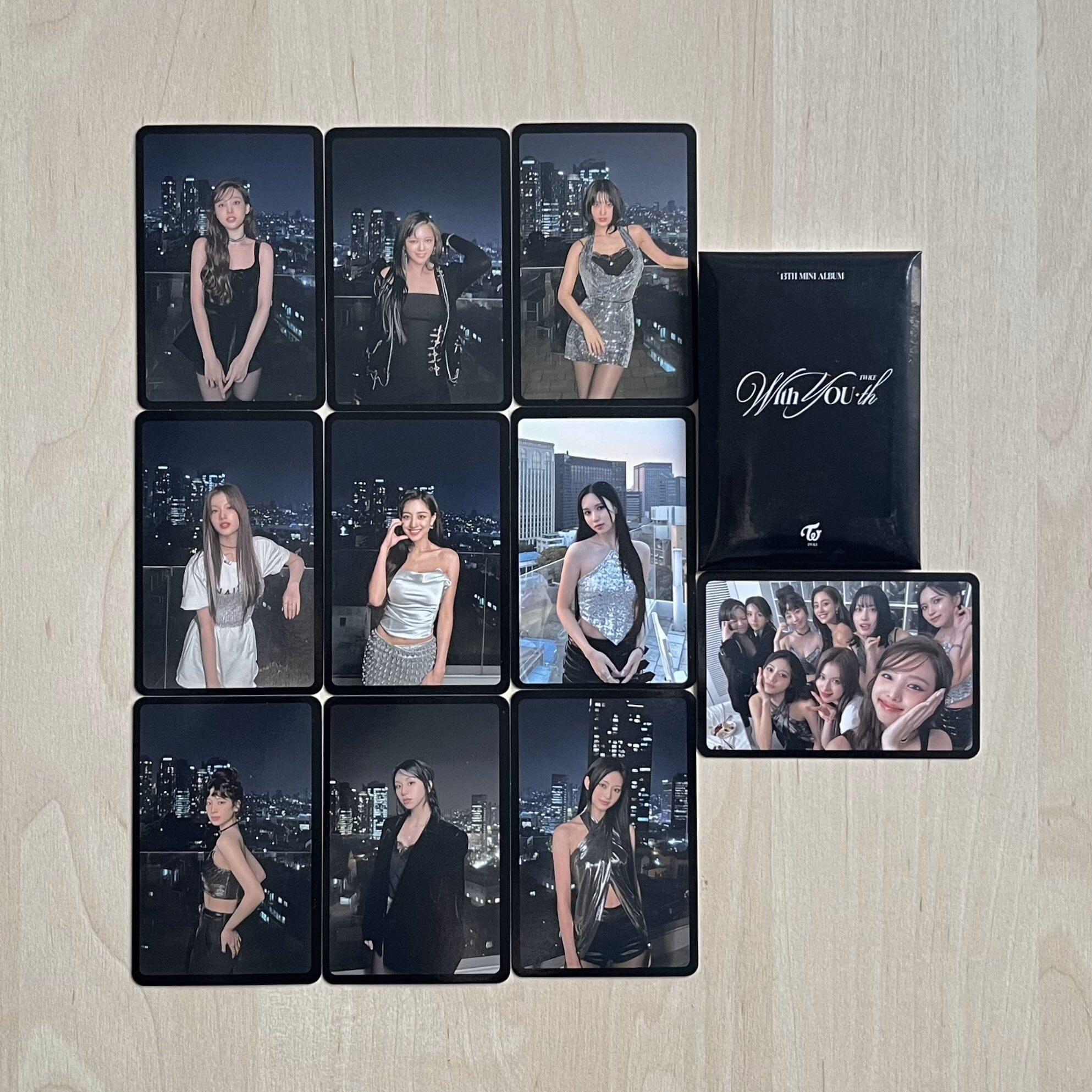 TWICE - WITH YOU-TH (13TH MINI ALBUM) - POB Photocard Set - Image 3