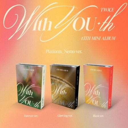 TWICE - WITH YOU-TH (13TH MINI ALBUM) PLATFORM NEMO VER.