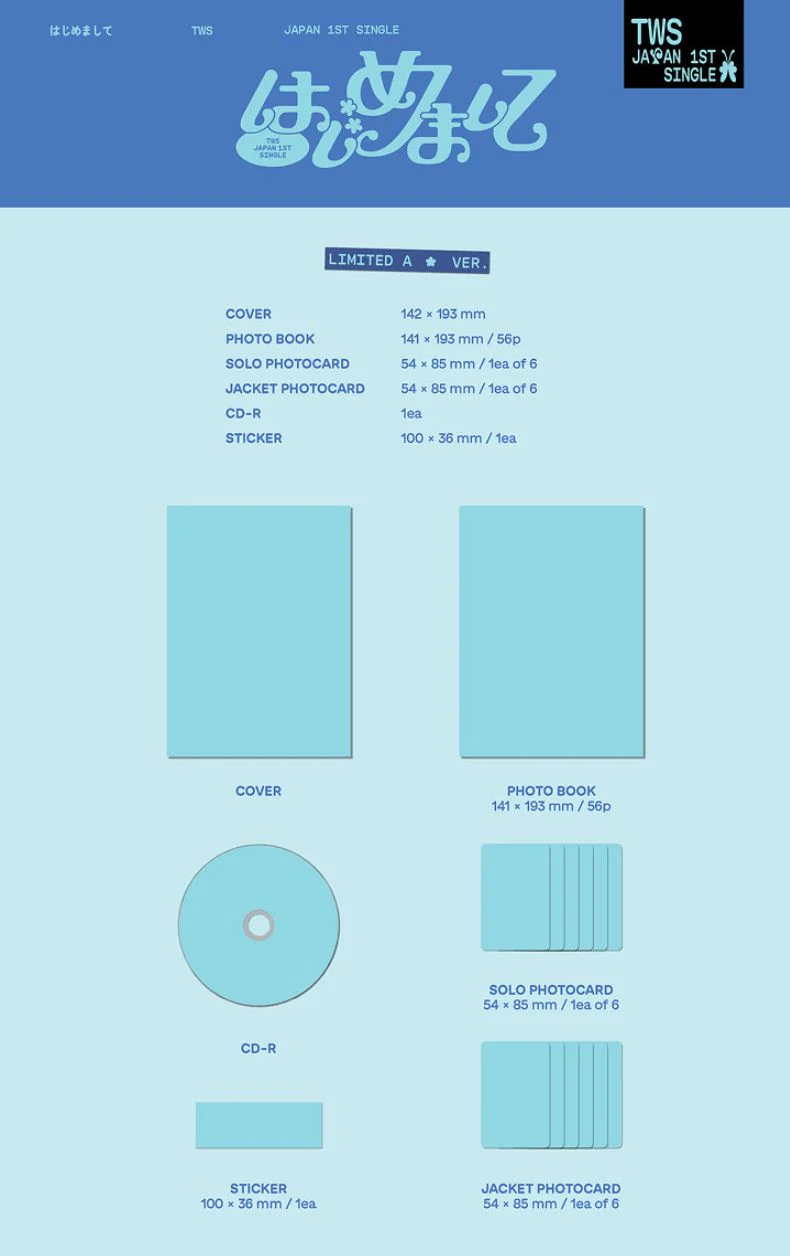 TWS - JAPAN 1ST SINGLE (はじめまして) + Weverse Gift - Image 2