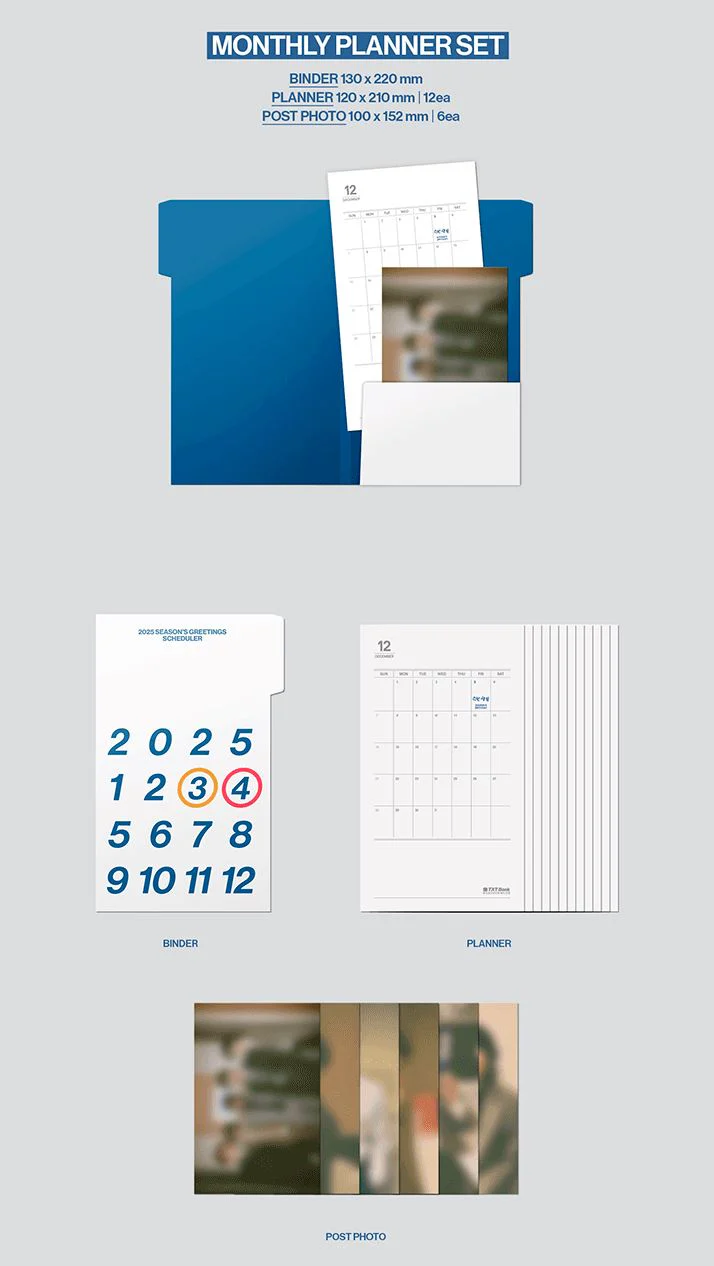 TXT - 2025 SEASON'S GREETINGS (TXT BANK) - Image 6