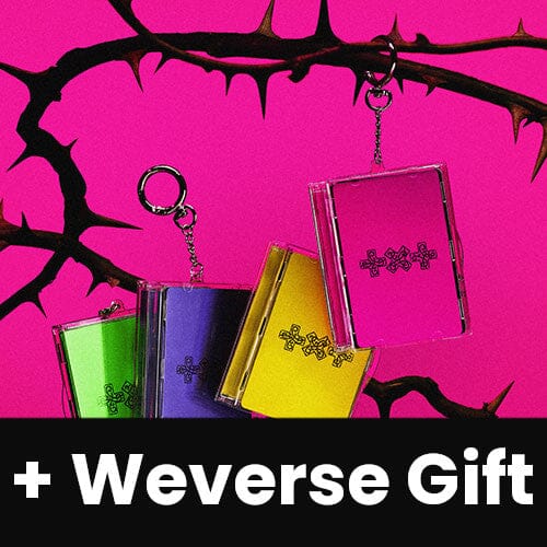 TXT - 7TH YEAR: WHEN THE WIND PAUSED AMONG THE THORNS (PHOTOCARD CASE VER.) + Weverse Gift