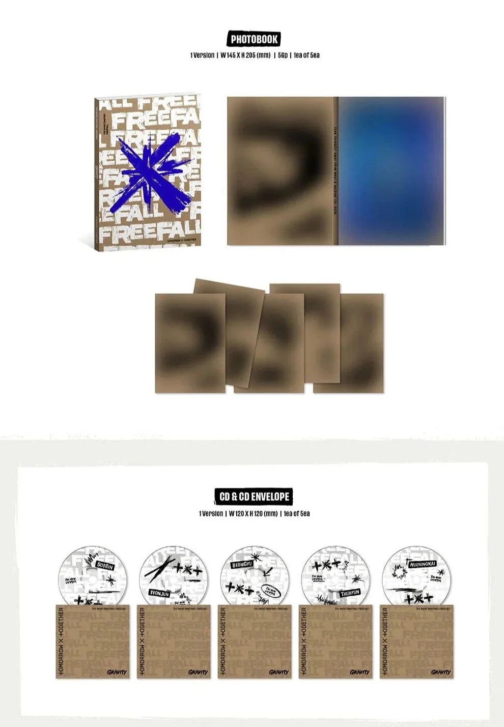 TXT - THE NAME CHAPTER : FREEFALL (GRAVITY VER.) - Image 3