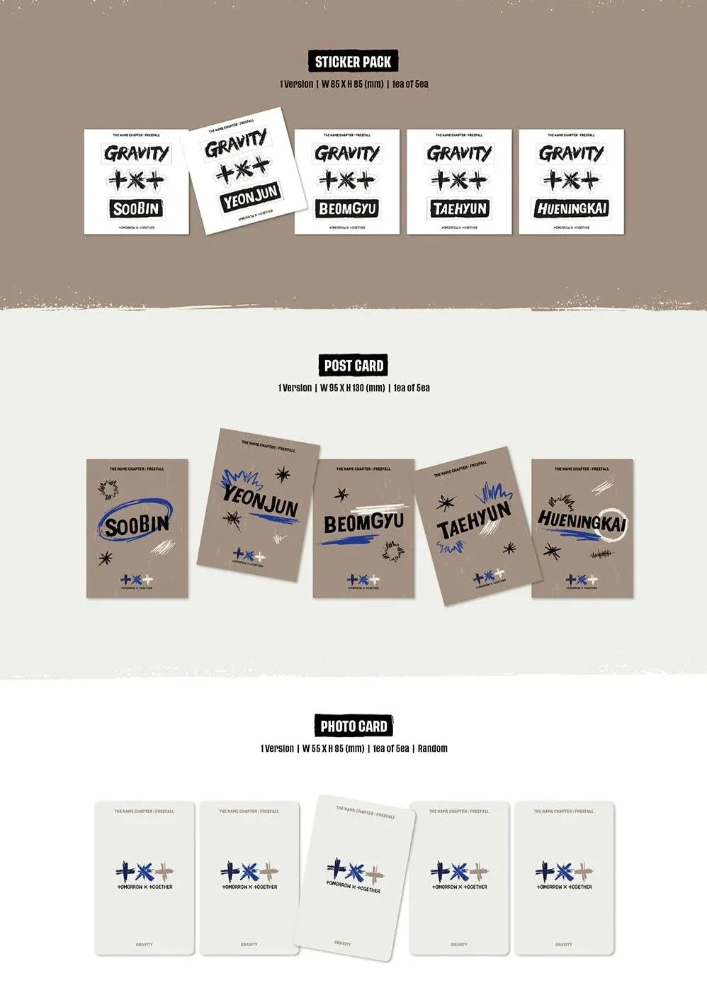 TXT - THE NAME CHAPTER : FREEFALL (GRAVITY VER.) - Image 4