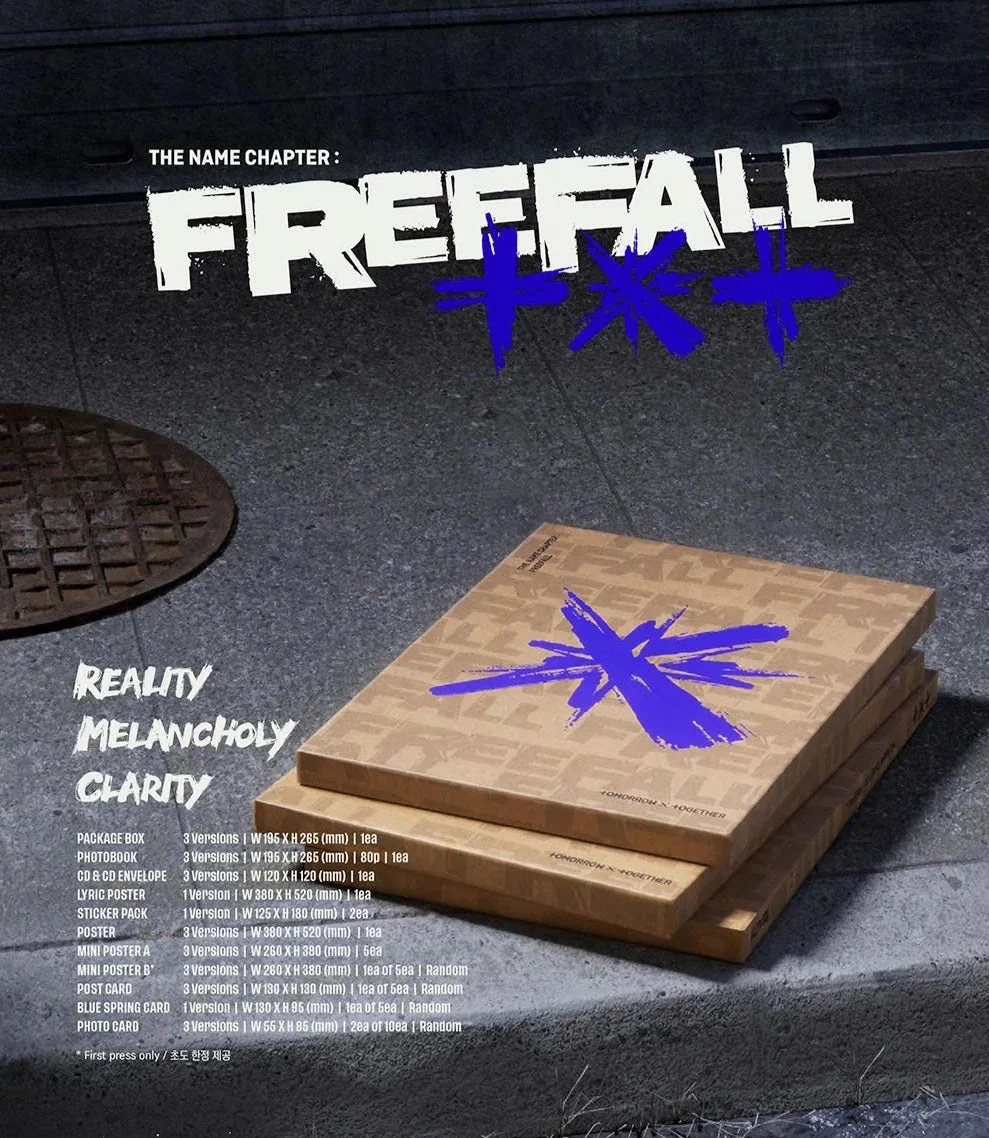 TXT - THE NAME CHAPTER : FREEFALL (STANDARD VER.) - Image 2