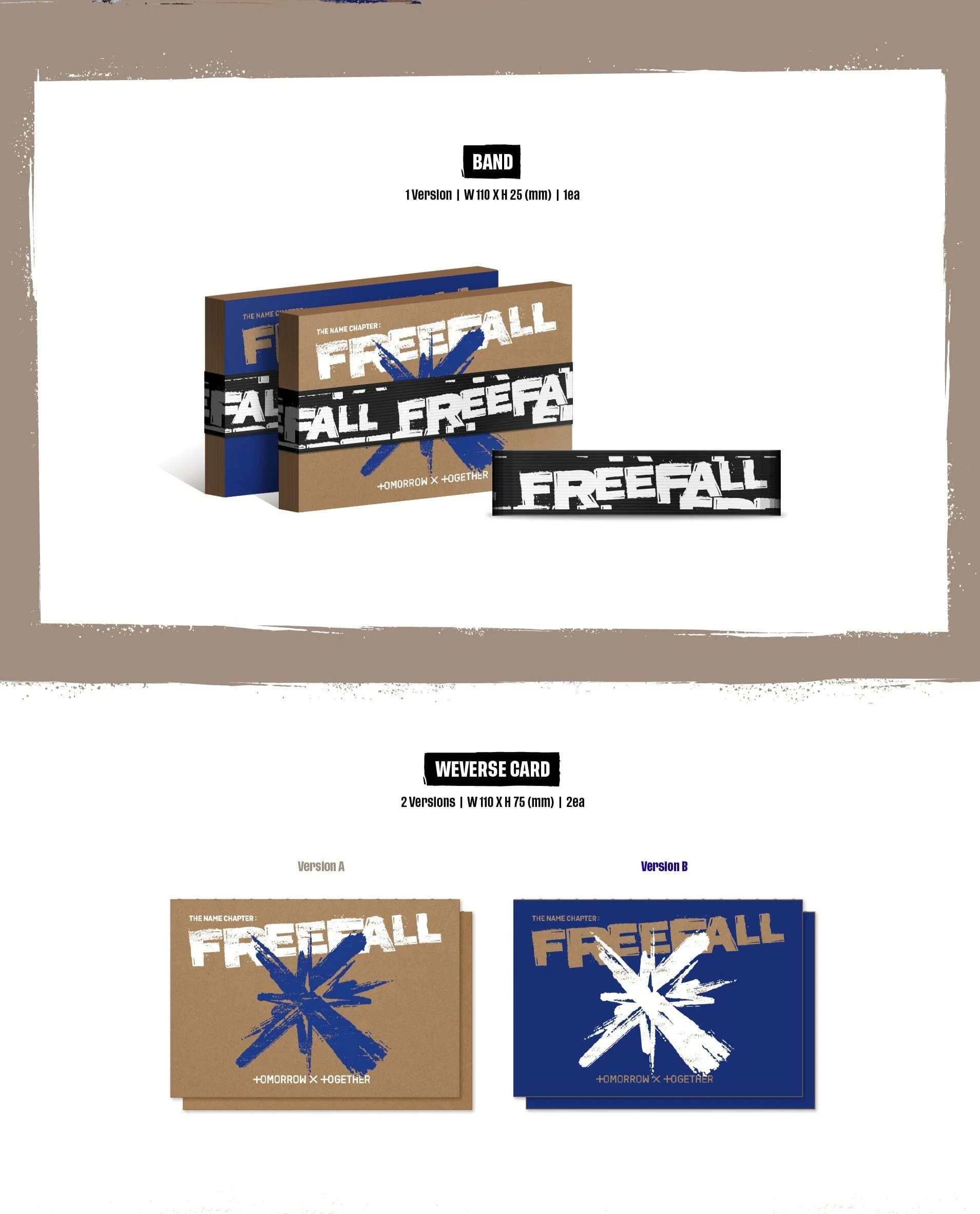 TXT - THE NAME CHAPTER : FREEFALL (WEVERSE ALBUMS VER.) - Image 3