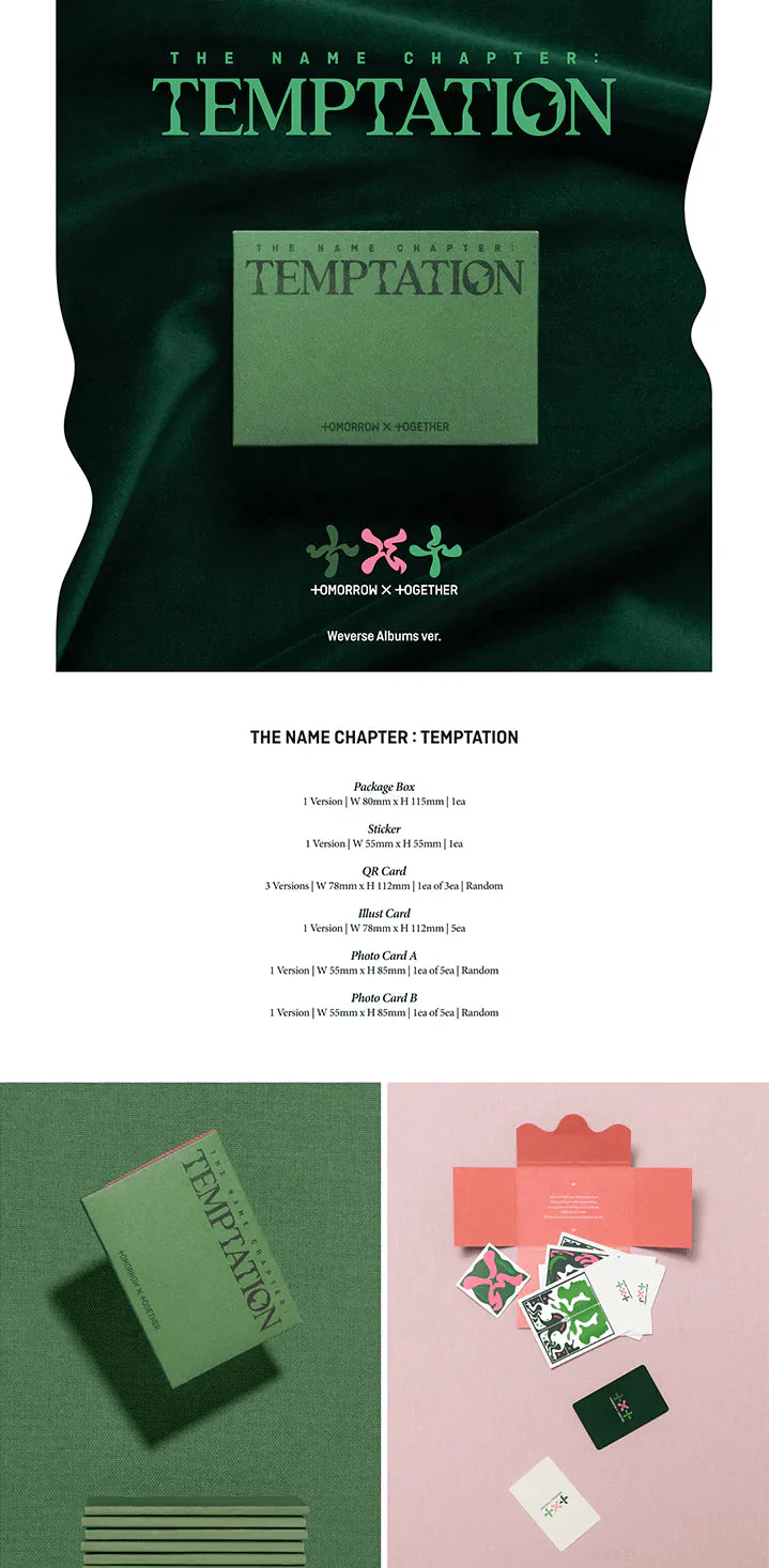 TXT - THE NAME CHAPTER: TEMPTATION (WEVERSE ALBUMS VER.) - Image 3