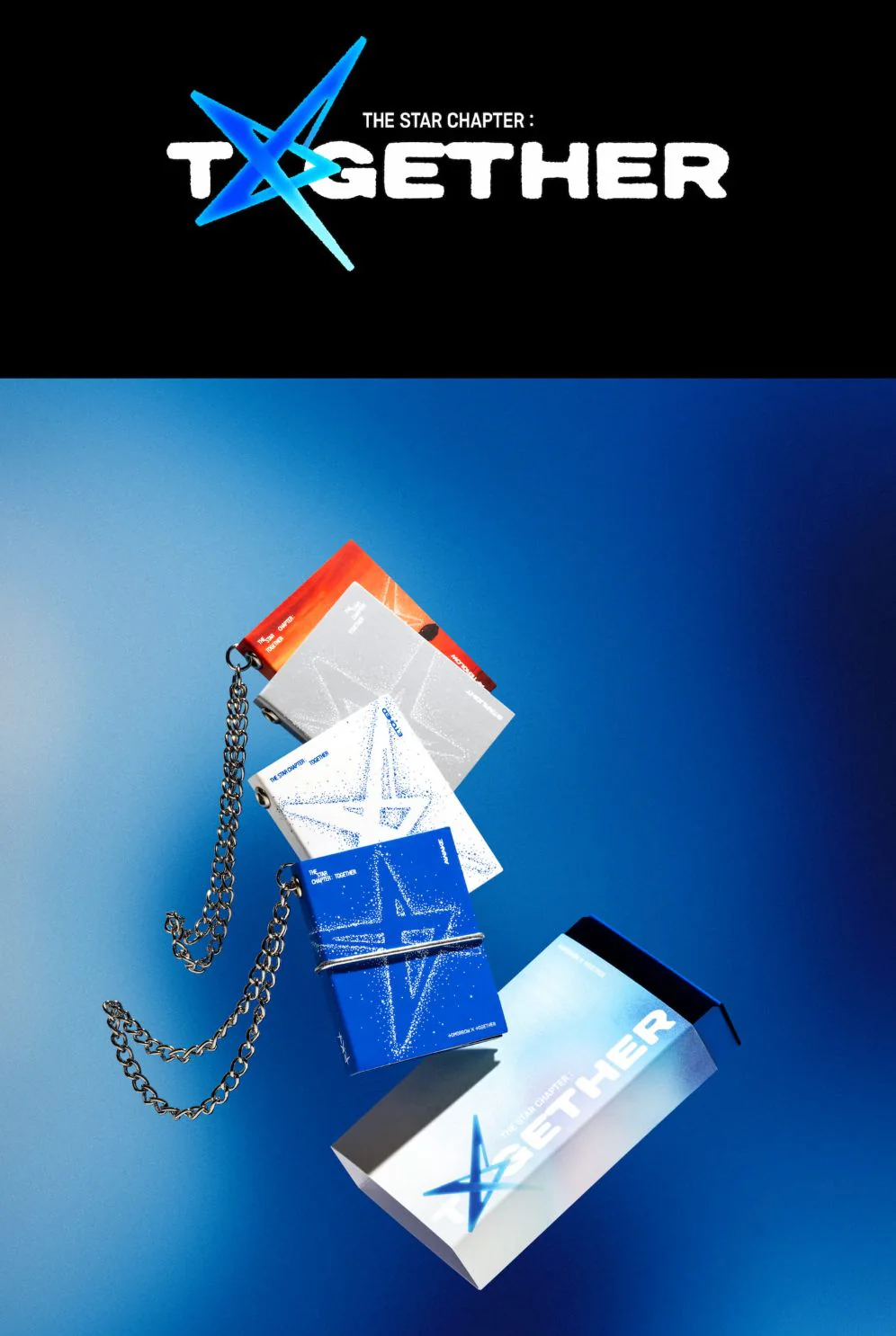 TXT - THE STAR CHAPTER: TOGETHER (MINI BOOK KEYRING VER.) - Image 2