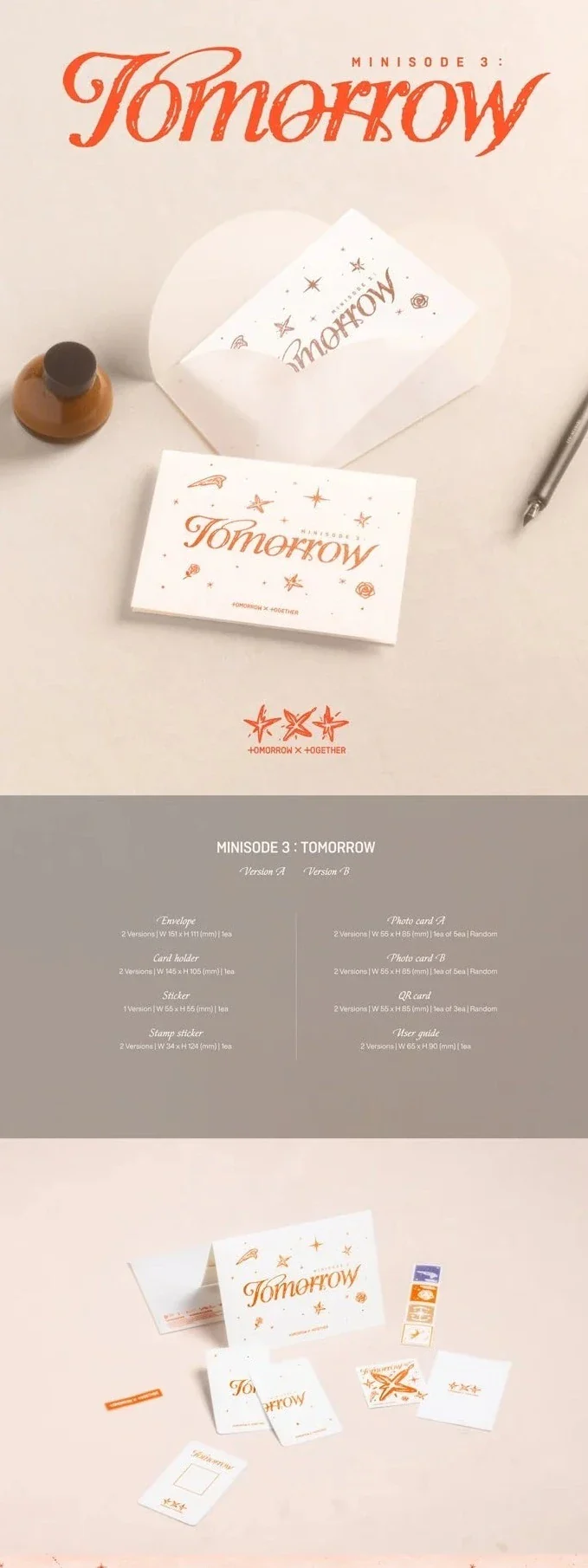 TXT - MINISODE 3 : TOMORROW (WEVERSE ALBUMS VER.) - Image 2