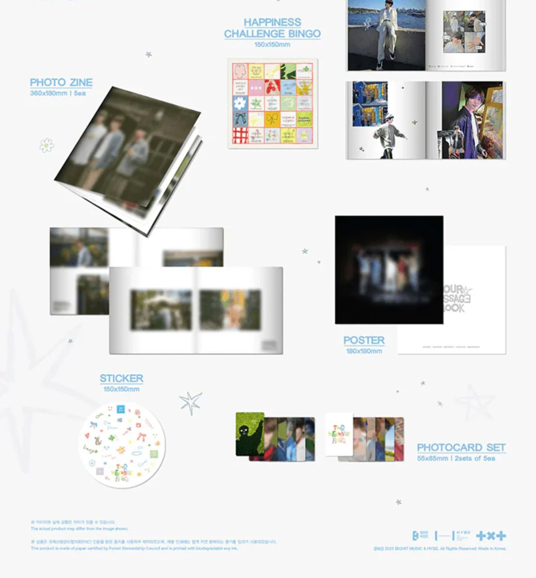 TXT - TOUR MESSAGE BOOK (ACT : PROMISE) - Image 3