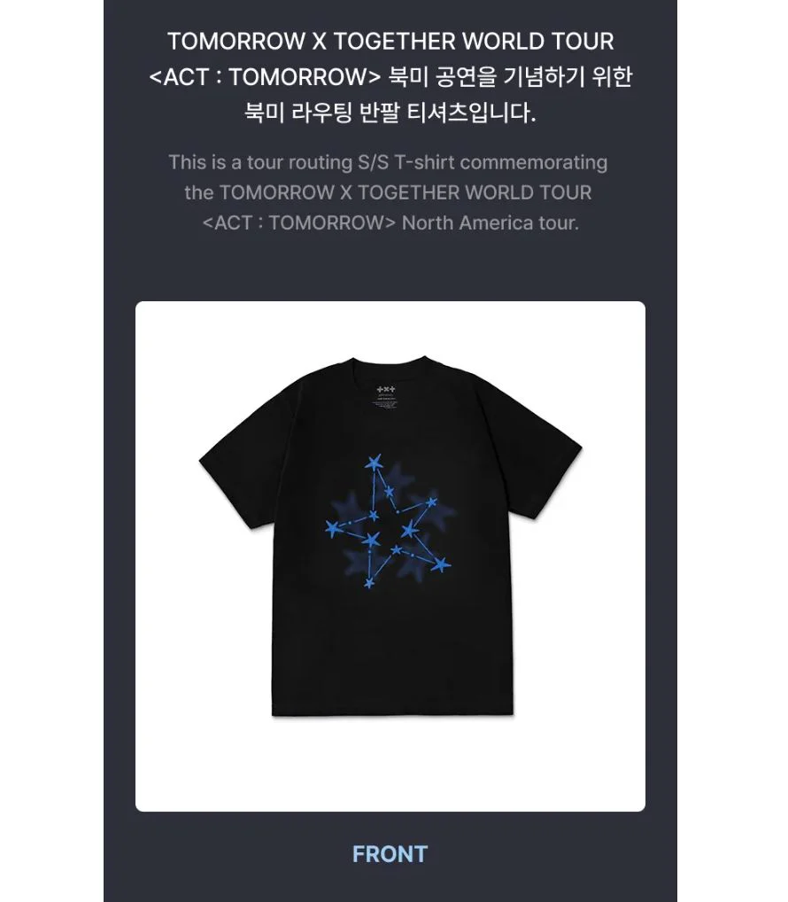 TXT - WORLD TOUR 'ACT : TOMORROW' IN U.S. OFFICIAL MD - Image 10
