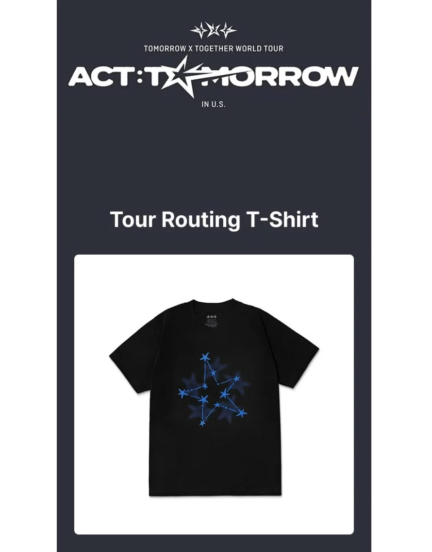 TXT - WORLD TOUR 'ACT : TOMORROW' IN U.S. OFFICIAL MD - Image 9