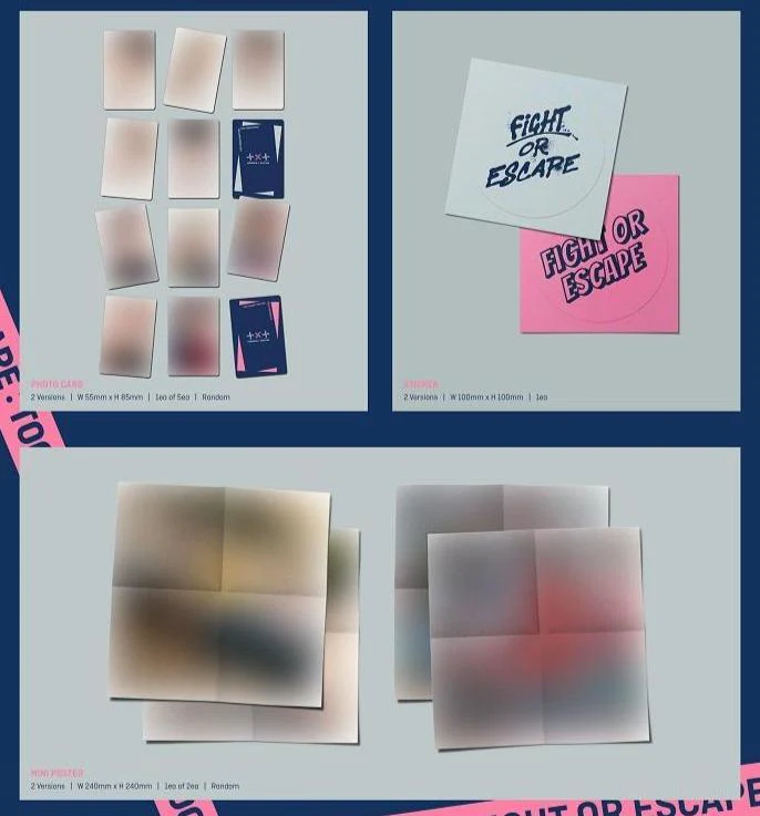 TXT(TOMORROW X TOGETHER) - Album FIGHT OR ESCAPE - Jewel Case - Image 4