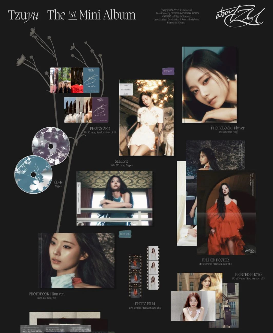 TZUYU (TWICE) - ABOUTZU (THE 1ST MINI ALBUM) - Image 2