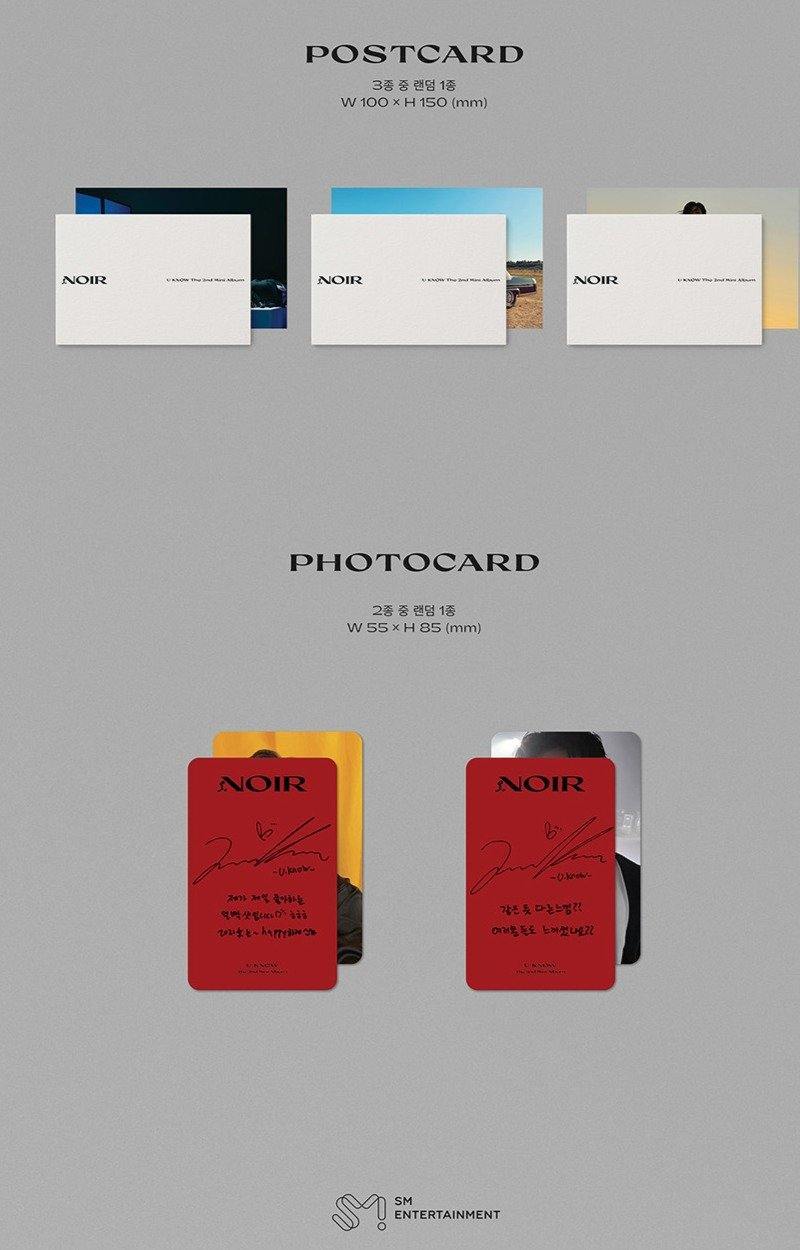 U-Know - 2nd Mini [NOIR] Thank U (Uncut Ver.) - Image 5