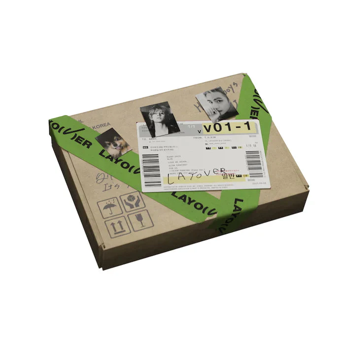 V (BTS) - LAYO(V)ER (1ST SOLO ALBUM) + Weverse Gift - Image 2