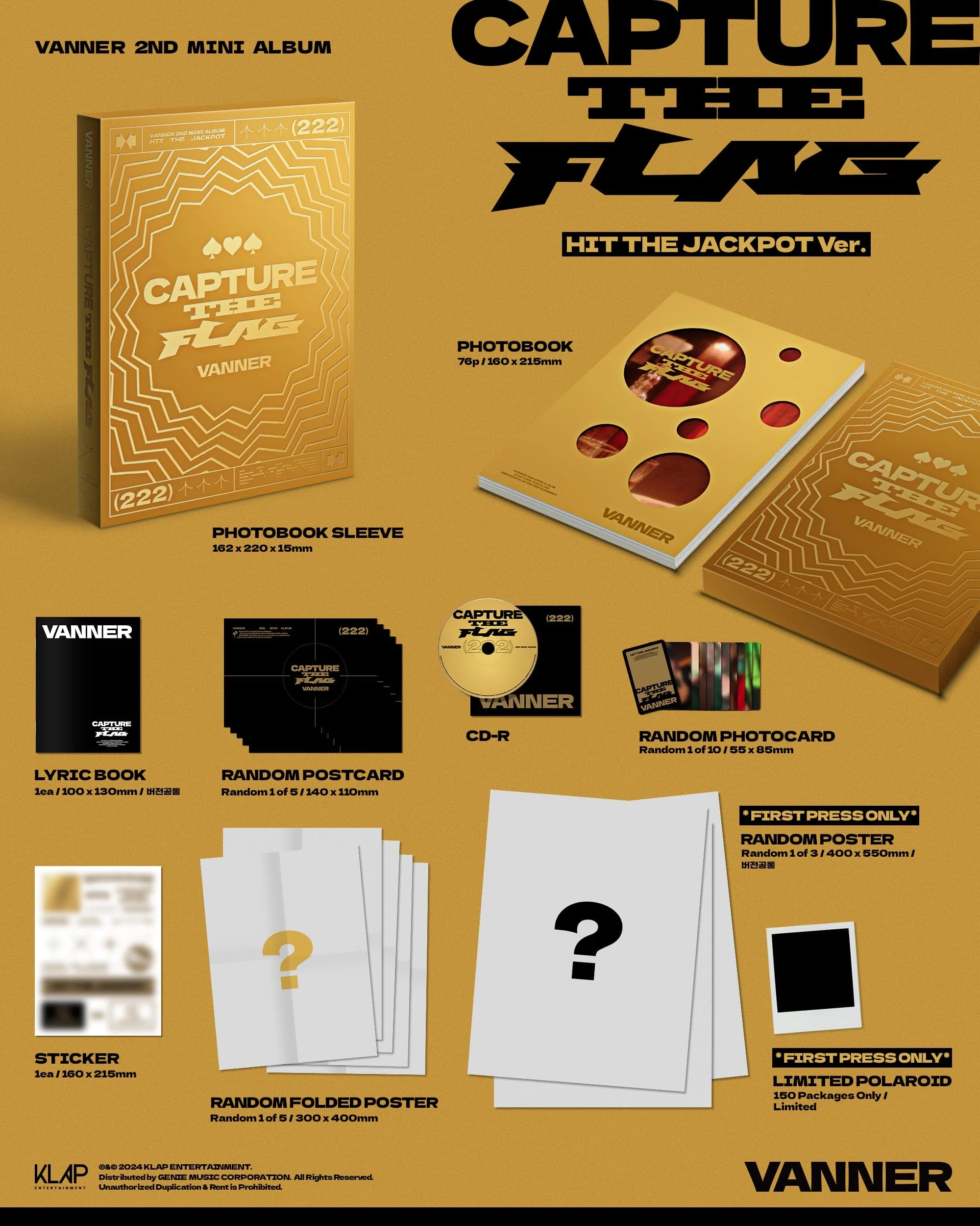 VANNER - CAPTURE THE FLAG (2ND MINI ALBUM) - Image 3
