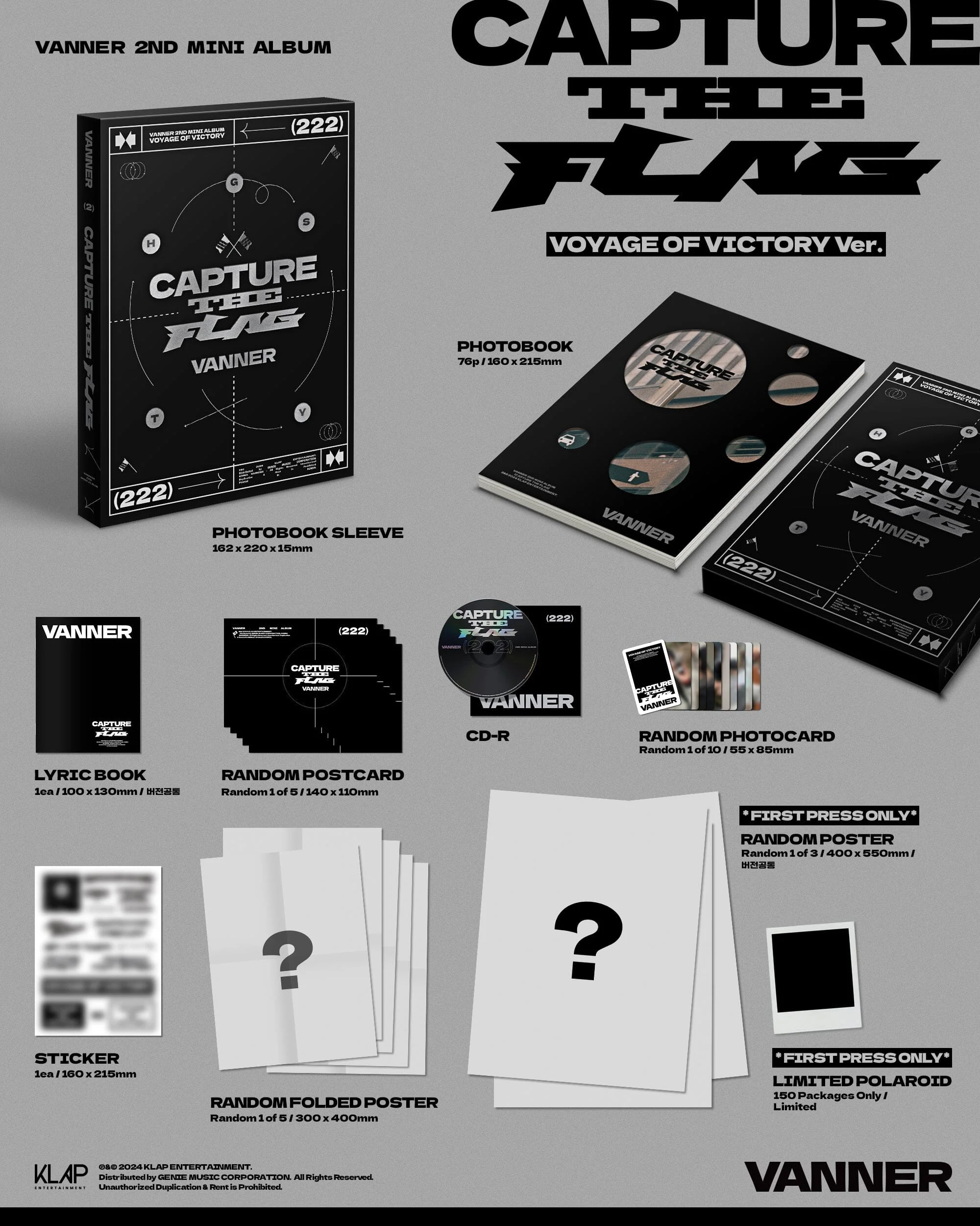 VANNER - CAPTURE THE FLAG (2ND MINI ALBUM) - Image 4