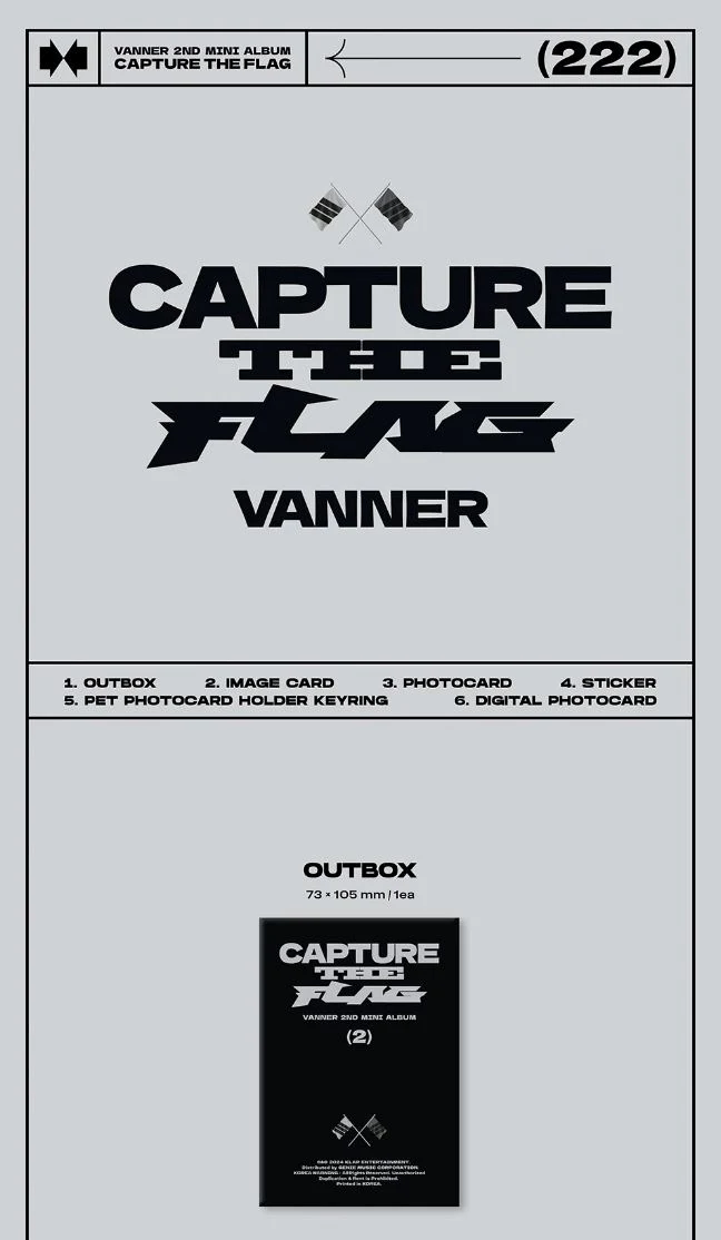 VANNER - CAPTURE THE FLAG (2ND MINI ALBUM) PLVE VER. - Image 2