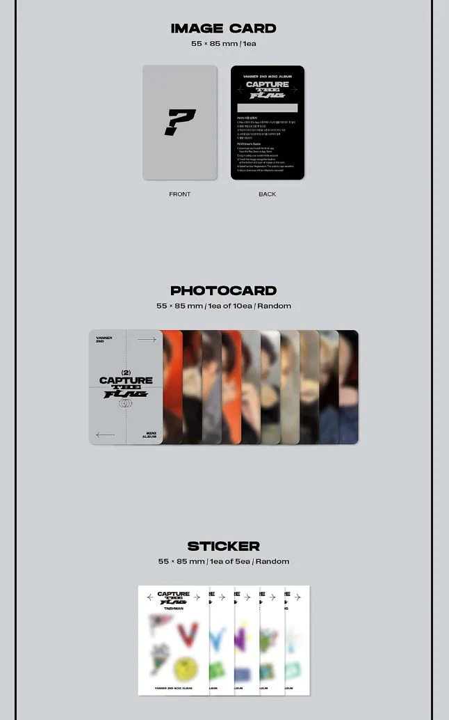 VANNER - CAPTURE THE FLAG (2ND MINI ALBUM) PLVE VER. - Image 3