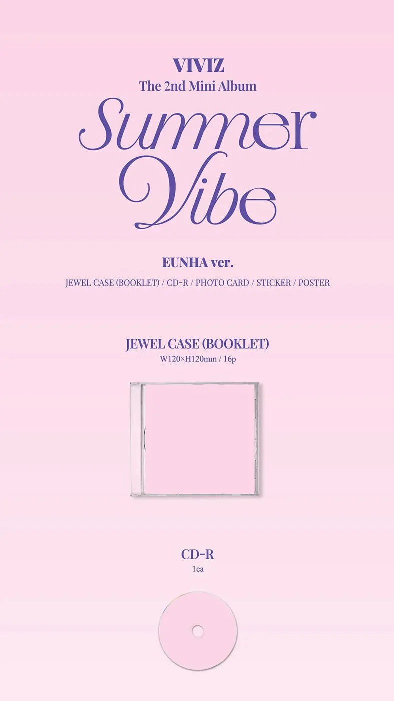 VIVIZ - 2ND MINI ALBUM SUMMER VIBE (JEWEL CASE) - Image 3