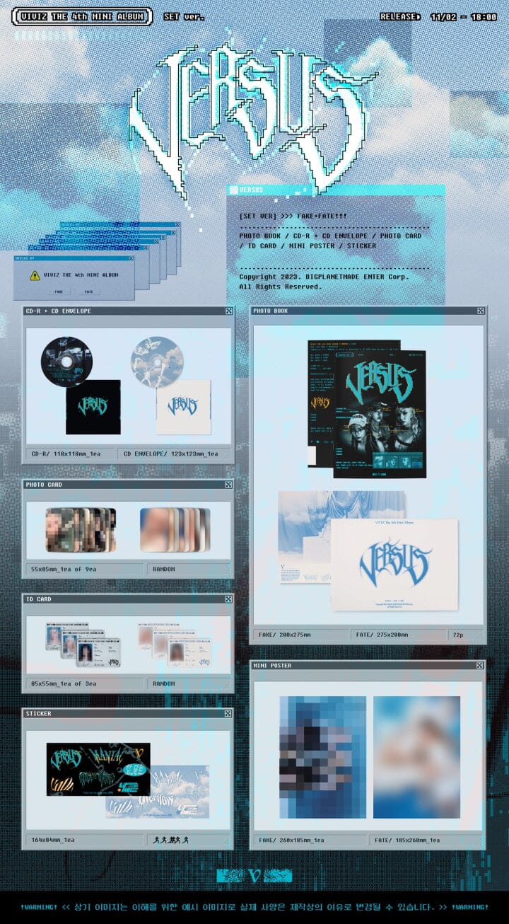VIVIZ - VERSUS (4TH MINI ALBUM) PHOTOBOOK VER. - Image 2