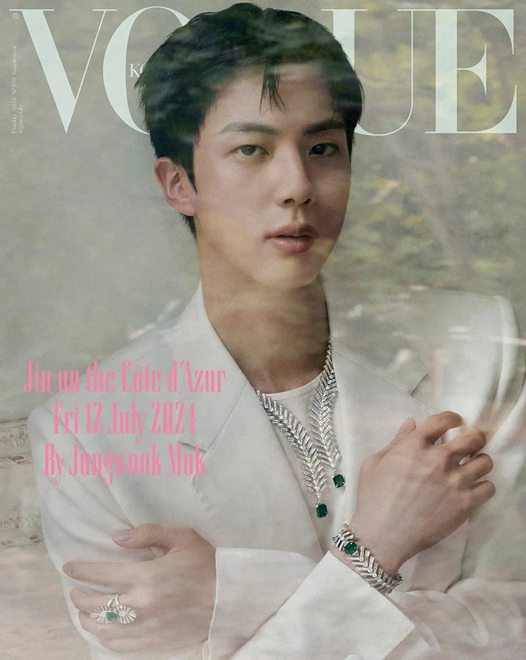 JIN (BTS) - VOGUE (OCTOBER 24) - Image 4