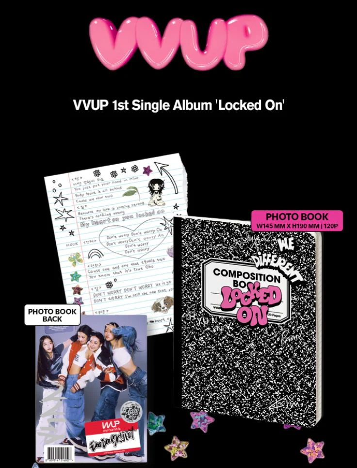VVUP - LOCKED ON (1ST SINGLE ALBUM) - Image 2