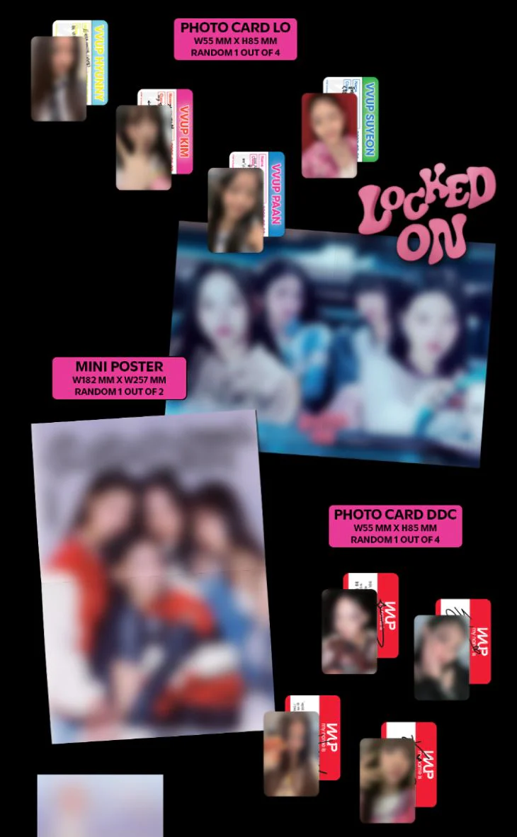 VVUP - LOCKED ON (1ST SINGLE ALBUM) - Image 4