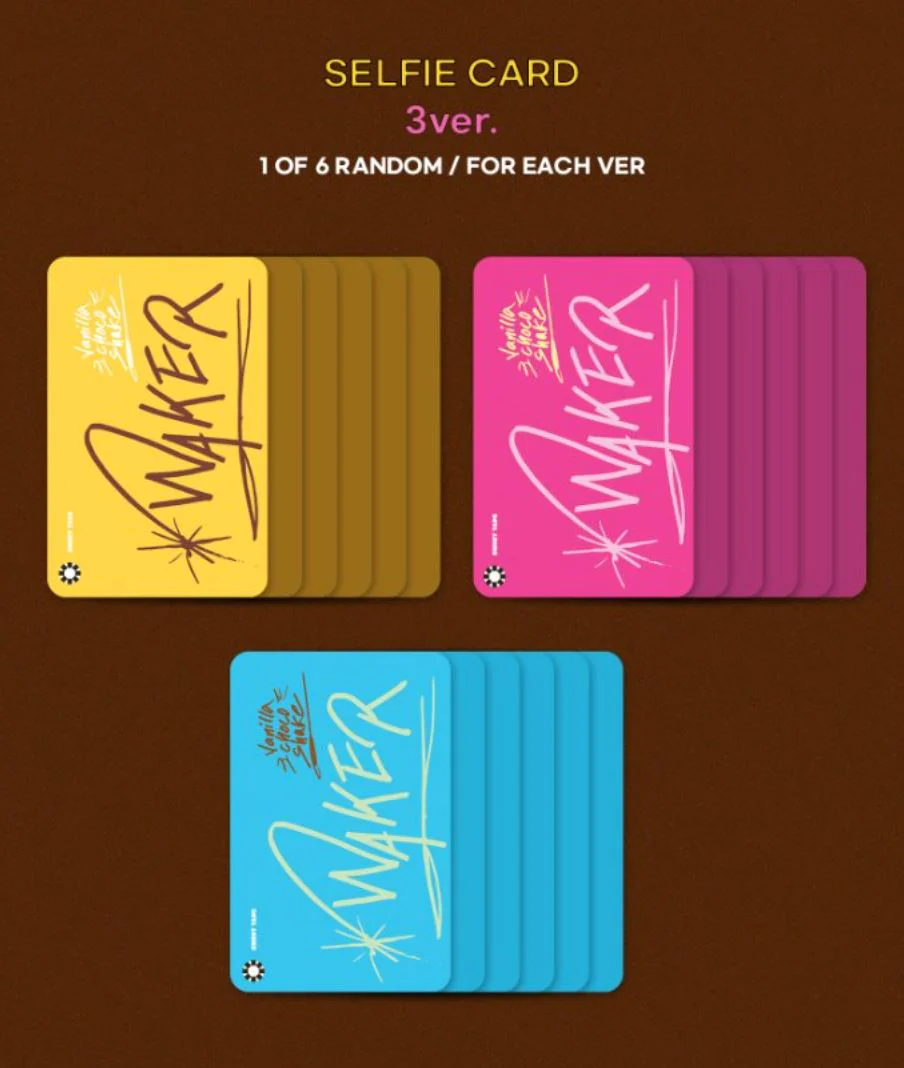 WAKER - SWEET TAPE (2ND MINI ALBUM) RISING CARD ALBUM - Image 4