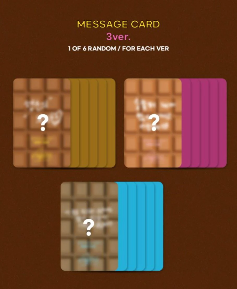 WAKER - SWEET TAPE (2ND MINI ALBUM) RISING CARD ALBUM - Image 5