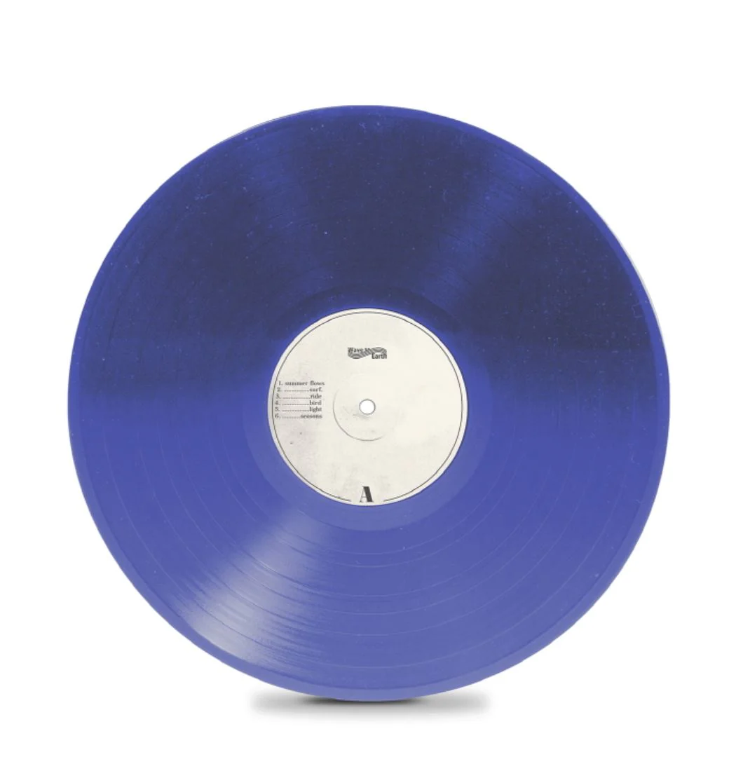 WAVE TO EARTH - UNCOUNTED 0.00 (TRANSPARENT BLUE LP) - Image 4