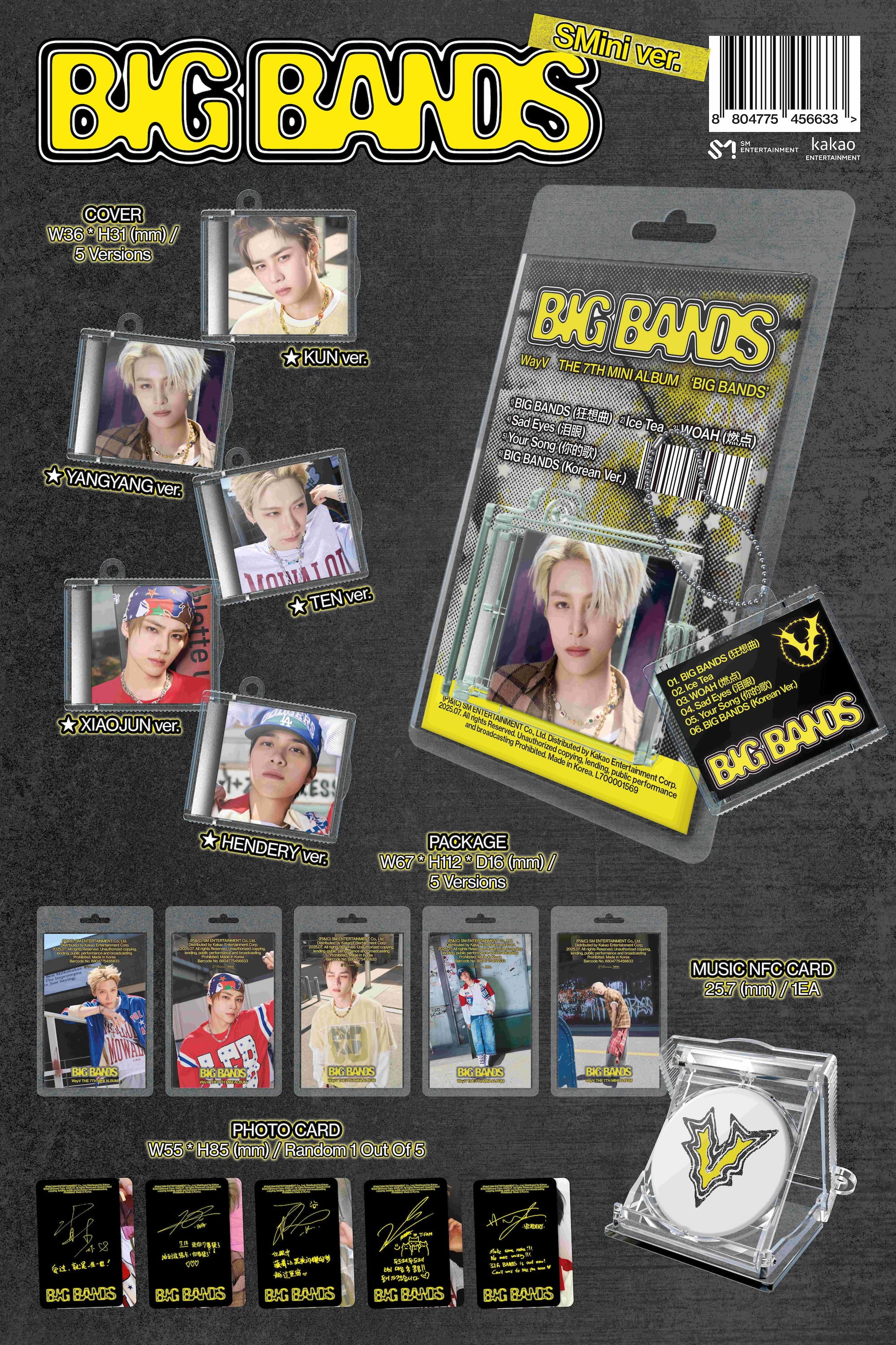 WAYV - BIG BANDS (SMINI VER.) - Image 2