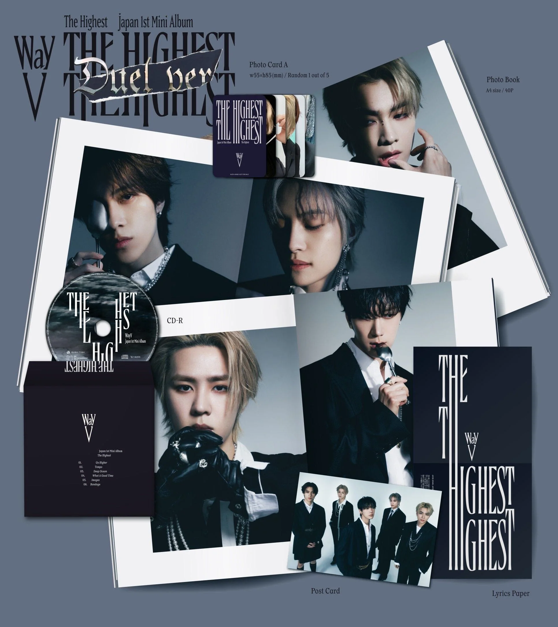 WAYV - THE HIGHEST (JAPAN 1ST MINI ALBUM) LIMITED - Image 6