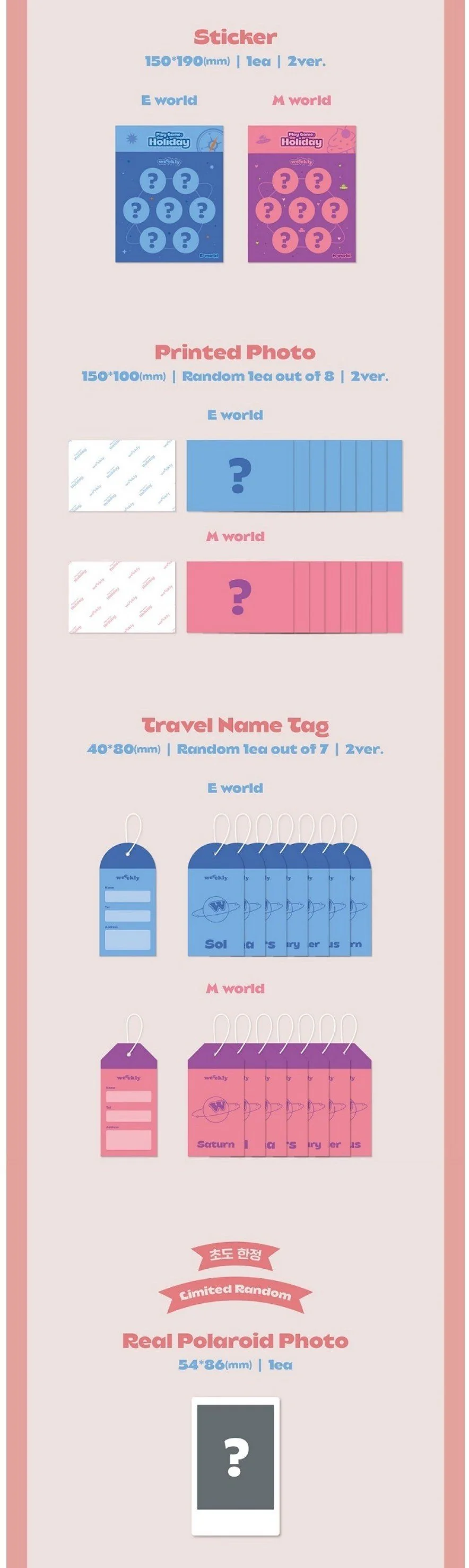 Weeekly - 4th Mini Album Play Game: Holiday - Image 6