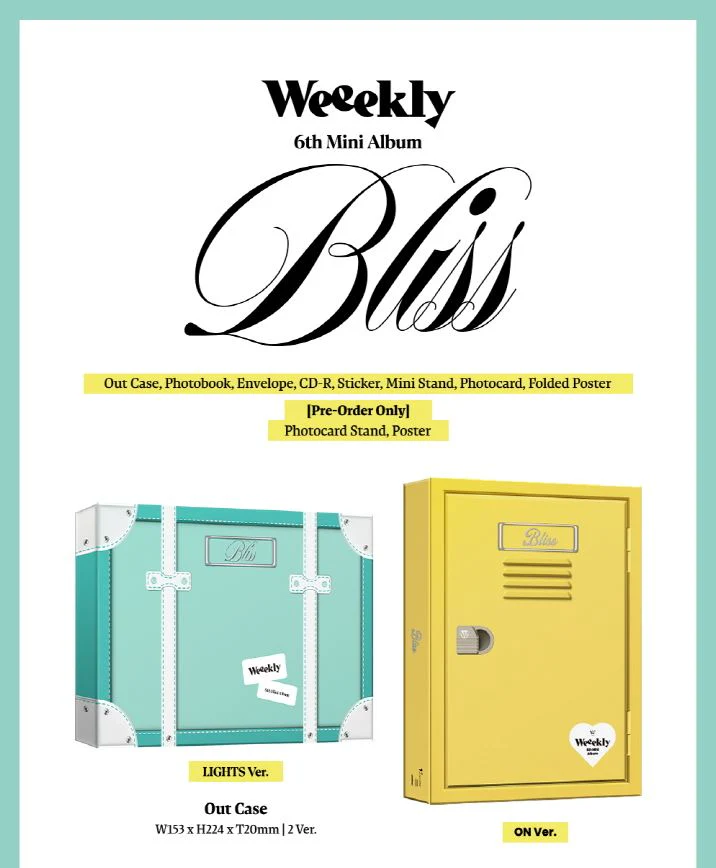WEEEKLY - BLISS (6TH MINI ALBUM) - Image 4